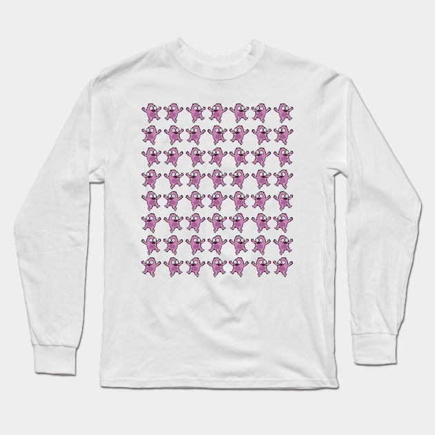 Dancing Gooblers Long Sleeve T-Shirt by One Stop Pop Shop